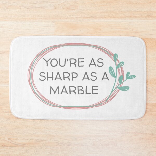 Item preview, SHARP AS A MARBLE, LEAF CIRCLE designed and sold by dogwoodandthyme.