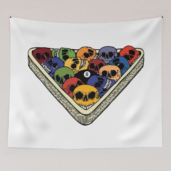 Item preview, Snooker, Pool, Billiards, Dead, Skull, None-Effect, (W) designed and sold by Vaccine159.
