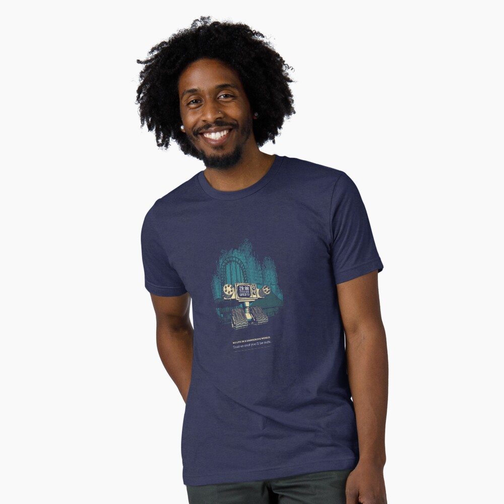 Aperçu de l'œuvre T-shirt chiné créée et vendue par MC-aka-Panurge.