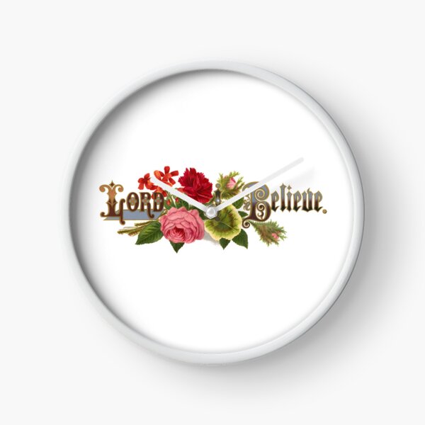 Item preview, Lord i believe - Floral art designed and sold by portokalis.