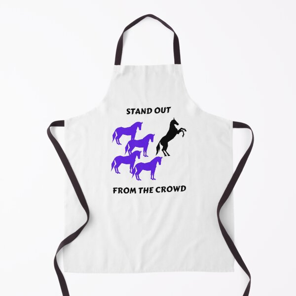 Item preview, STAND OUT FROM THE CROWD BLACK PRINT designed and sold by IslandBaneMerch.