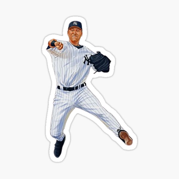 Derek Jeter Bronx New York Baseball The Captain #2 Sticker for