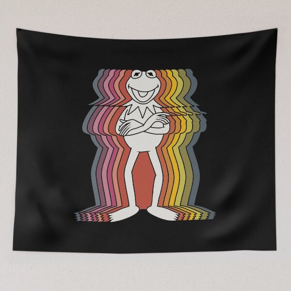 Item preview, Vintage Kermit The Frog designed and sold by ValentinaHramov.