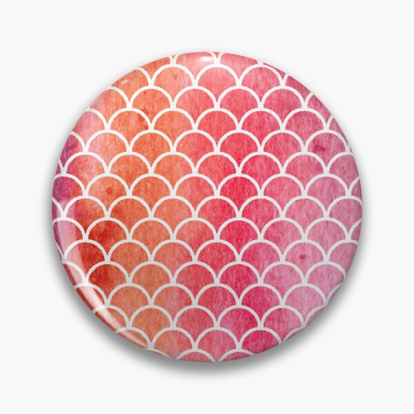 Item preview, Red Mermaid Scales designed and sold by PotluckPrints.