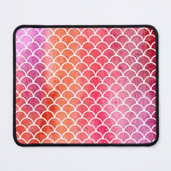 Item preview, Red Mermaid Scales designed and sold by PotluckPrints.