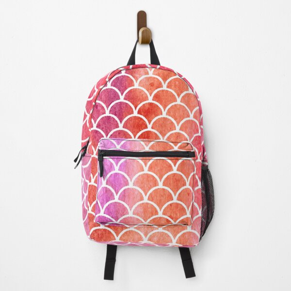 Item preview, Red Mermaid Scales designed and sold by PotluckPrints.
