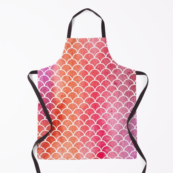 Item preview, Red Mermaid Scales designed and sold by PotluckPrints.