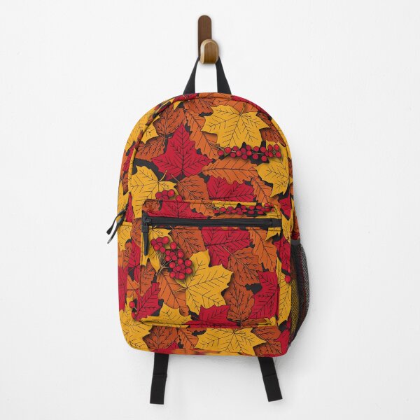 Item preview, Autumn Fall Leaves Nature Pattern designed and sold by HotHibiscus.