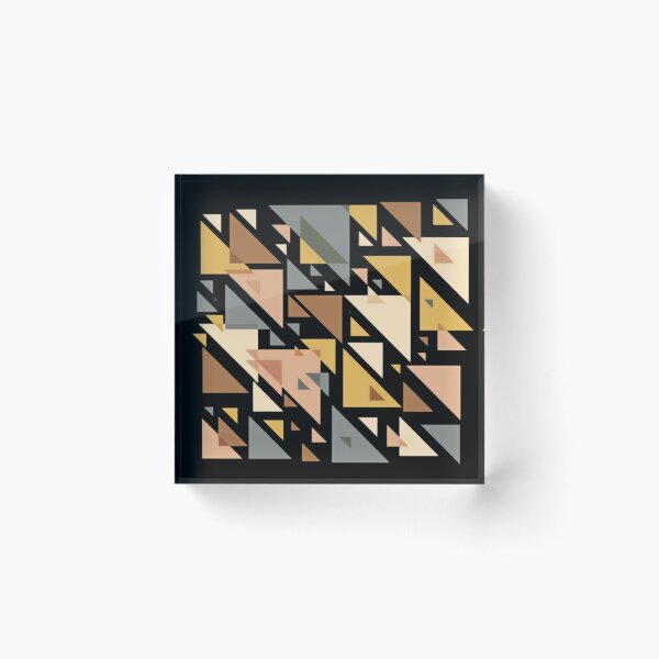 Item preview, Abstract trendy,modern,elegant geometric triangle's designed and sold by cutecrazytshirt.