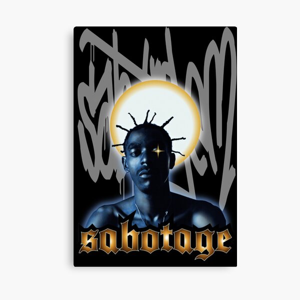 Sabotage - Quem vem das ruas não joga fácil (Who comes from the streets  doesn't play easy) Canvas Print for Sale by EduTosta