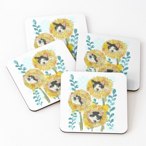 Item preview, Goose The Sunflower Kitty  designed and sold by missmann.