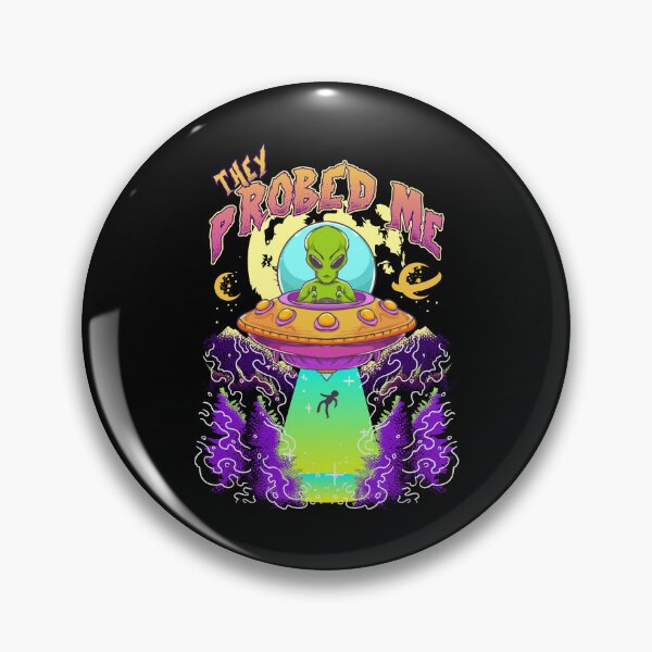 Item preview, They Probed Me Funny UFO Aliens Spacecraft Alien Abduction designed and sold by Andy8891.