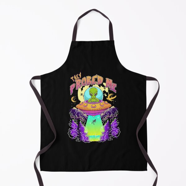Item preview, They Probed Me Funny UFO Aliens Spacecraft Alien Abduction designed and sold by Andy8891.
