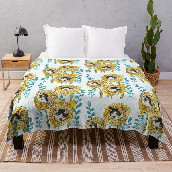 Item preview, Goose The Sunflower Kitty designed and sold by missmann.