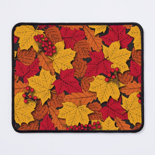 Item preview, Autumn Fall Leaves Nature Pattern designed and sold by HotHibiscus.
