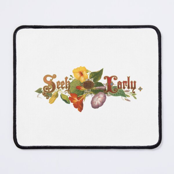 Item preview, Seek me Early - Floral art designed and sold by portokalis.