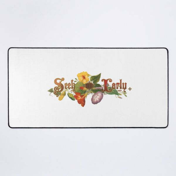 Item preview, Seek me Early - Floral art designed and sold by portokalis.