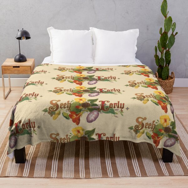 Item preview, Seek me Early - Floral art designed and sold by portokalis.