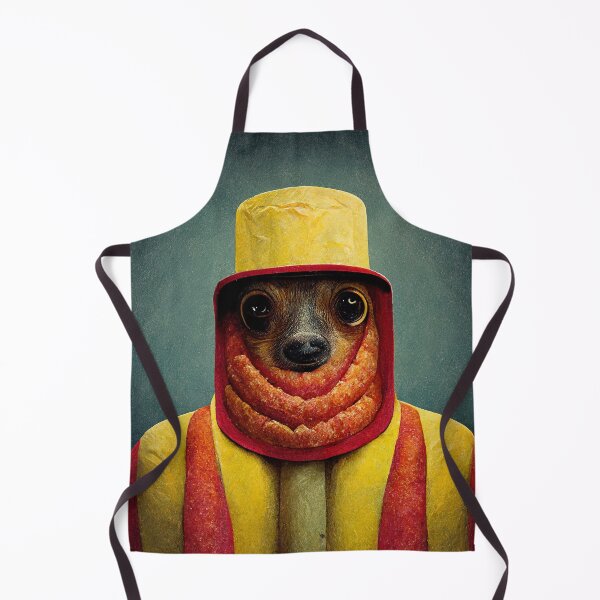 Item preview, Dachshund in a Hotdog suit designed and sold by PeanutArtCorner.