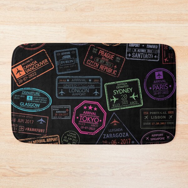 Item preview, Travel Stamps - Cities Around The World designed and sold by ArtOfStars.