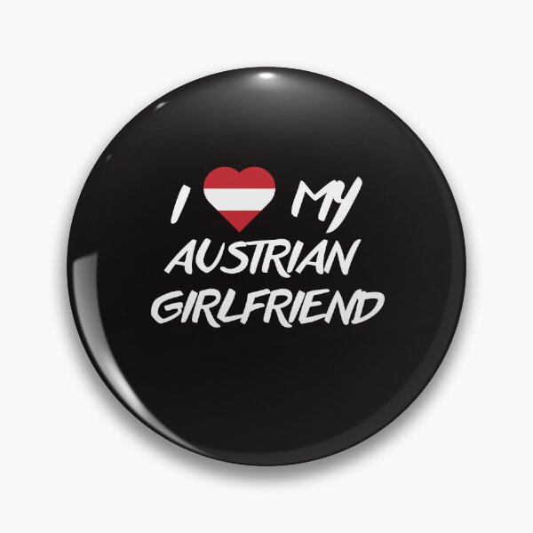Item preview, I Love My Austrian Girlfriend designed and sold by Suzy Perez Art.