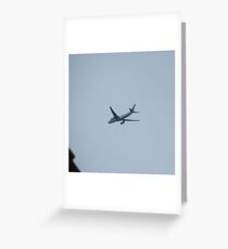 Flight Path Greeting Card