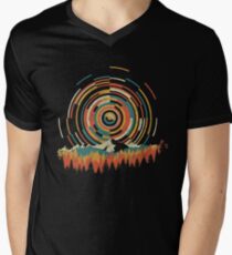 The Geometry of Sunrise V-Neck T-Shirt