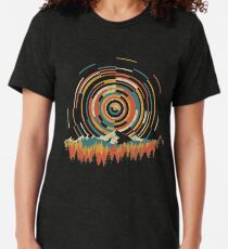 The Geometry of Sunrise Tri-blend T-Shirt
