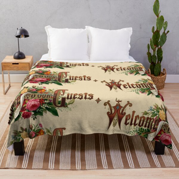Item preview, Welcome to our Guests - Floral art designed and sold by portokalis.
