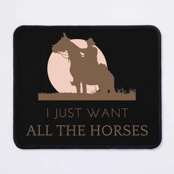 Item preview, I Just Want All The Horses designed and sold by Salva-Shop.