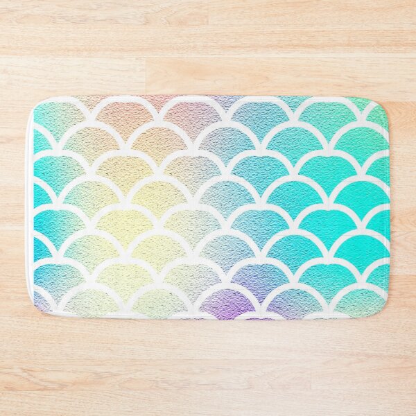 Item preview, Multicolor Mermaid Scales designed and sold by PotluckPrints.