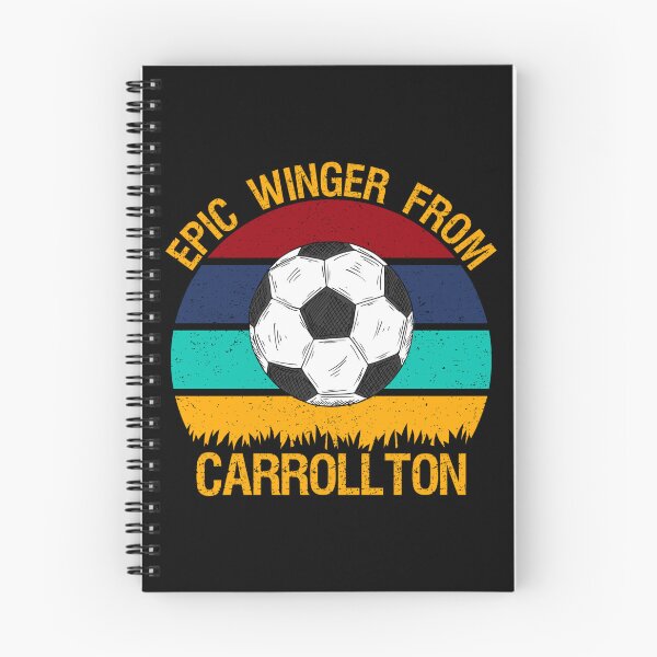 Item preview, Epic Winger From Carrollton Vintage Soccer Sticker designed and sold by krbqalice.