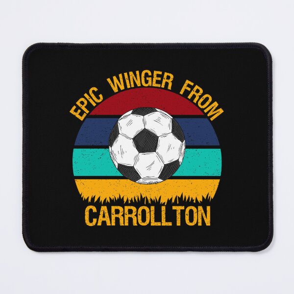 Item preview, Epic Winger From Carrollton Vintage Soccer Sticker designed and sold by krbqalice.