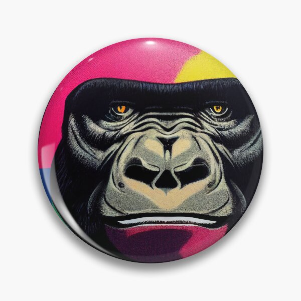 Item preview, Gorilla - Pop art- Synthwave  designed and sold by PeanutArtCorner.