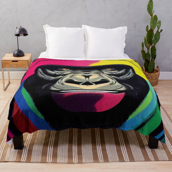 Item preview, Gorilla - Pop art- Synthwave  designed and sold by PeanutArtCorner.