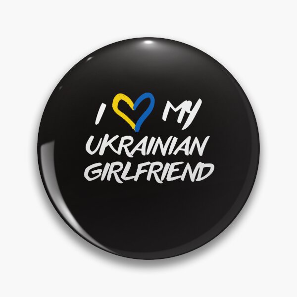 Artikelvorschau, I Love My Ukrainian Girlfriend entworfen und verkauft von Suzy Perez Art.
