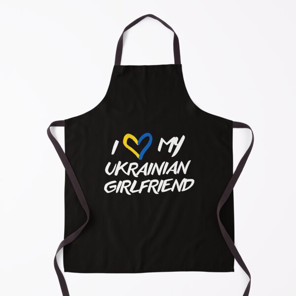 Artikelvorschau, I Love My Ukrainian Girlfriend entworfen und verkauft von Suzy Perez Art.