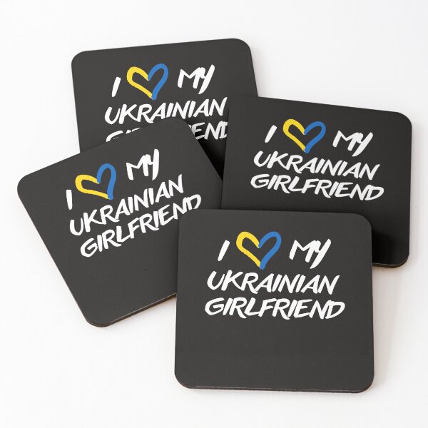 Artikelvorschau, I Love My Ukrainian Girlfriend entworfen und verkauft von Suzy Perez Art.