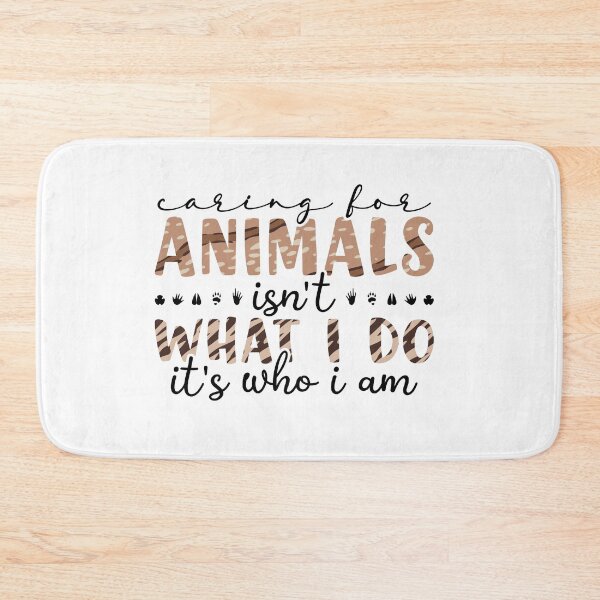 Item preview, Caring for animals isn't what I do it's who I am. designed and sold by FallInLoveCo.