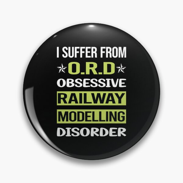 Item preview, Obsessive Love Railway Modelling Model Railroading Train Trains designed and sold by DrearyStore60.
