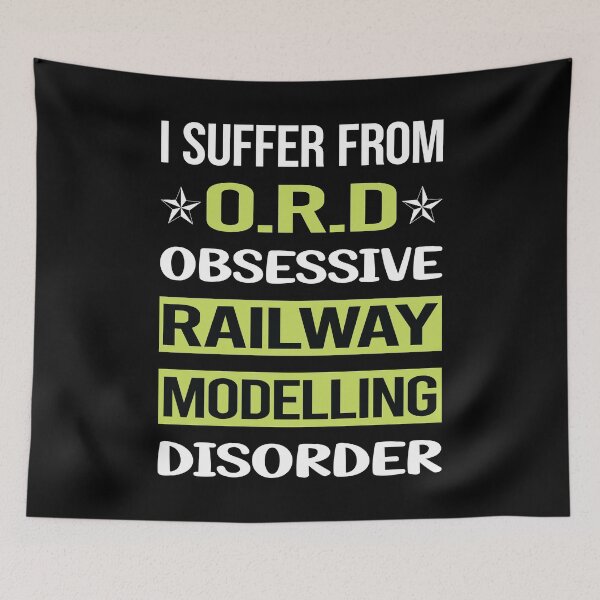 Item preview, Obsessive Love Railway Modelling Model Railroading Train Trains designed and sold by DrearyStore60.