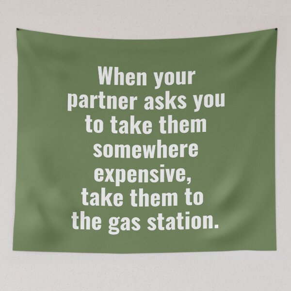 Item preview, Take Me Somewhere Expensive - Gas Station designed and sold by LamaraK.