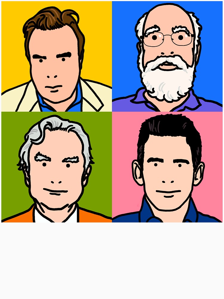 dawkins dennett harris hitchens t shirt