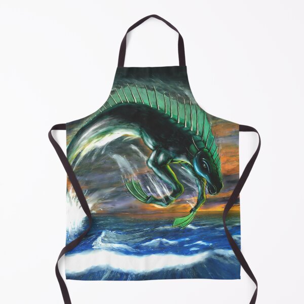 Item preview, mythological hippocampus designed and sold by RobertIlustrado.