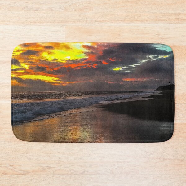 Item preview, Malibu Leo Carrillo Beach Sunset, Malibu Point Dume Coast Aesthetic, Sunset Malibu Beach Aesthetic Wallpaper, Malibu California Aesthetic Sunset Beach designed and sold by Paintcorner.