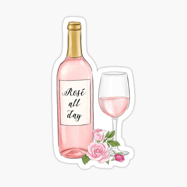 rose all day Sticker