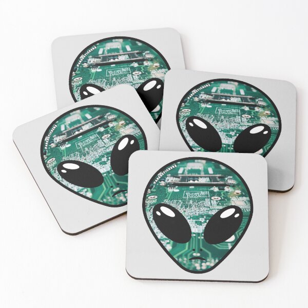 Item preview, Alien head - Motherboard skin designed and sold by AreaStickers.