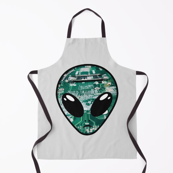 Item preview, Alien head - Motherboard skin designed and sold by AreaStickers.