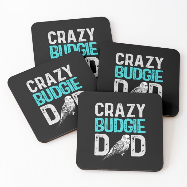 Item preview, Crazy Budgie Dad Budgerigar Lover Bird Daddy designed and sold by Alienphysique.
