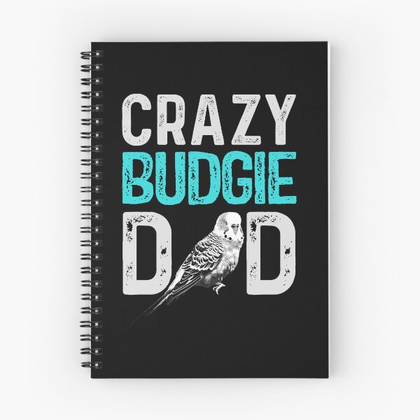 Item preview, Crazy Budgie Dad Budgerigar Lover Bird Daddy designed and sold by Alienphysique.